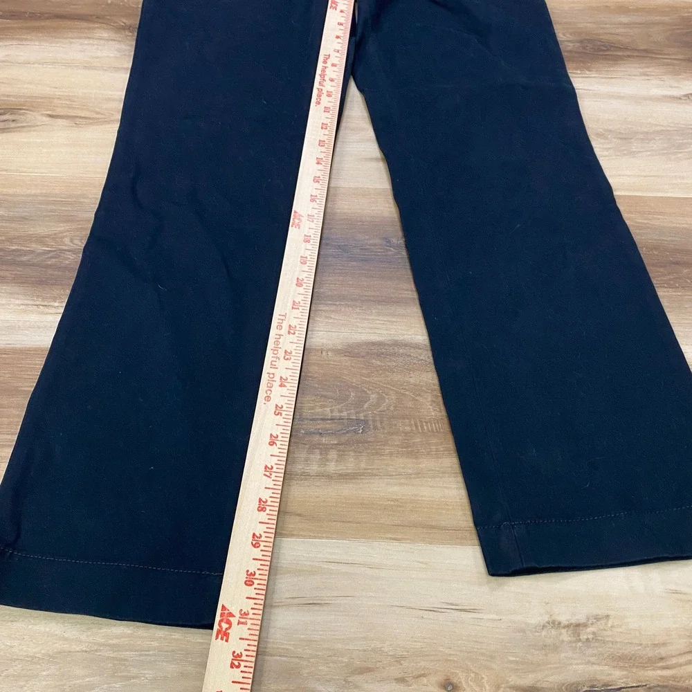 Banana Republic Aiden Chino 32x32 Slim Fit Cotton Pants Black